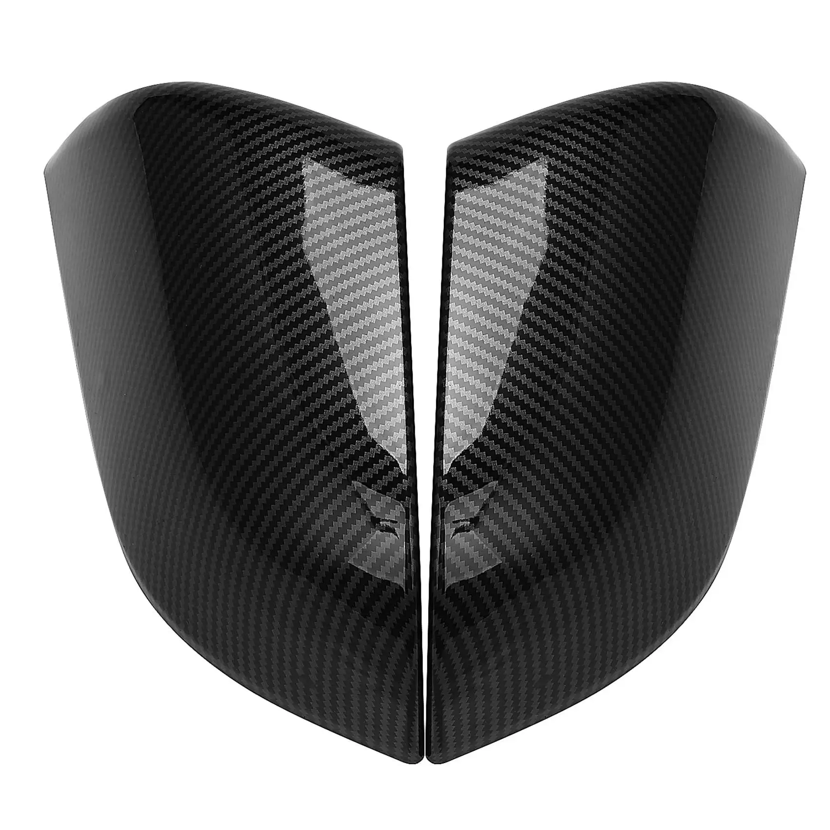 

Carbon Fiber Pattern Modified Rear-View Mirror Shell Rear-View Mirror Protective Rear-View Mirror Cover for Tesla