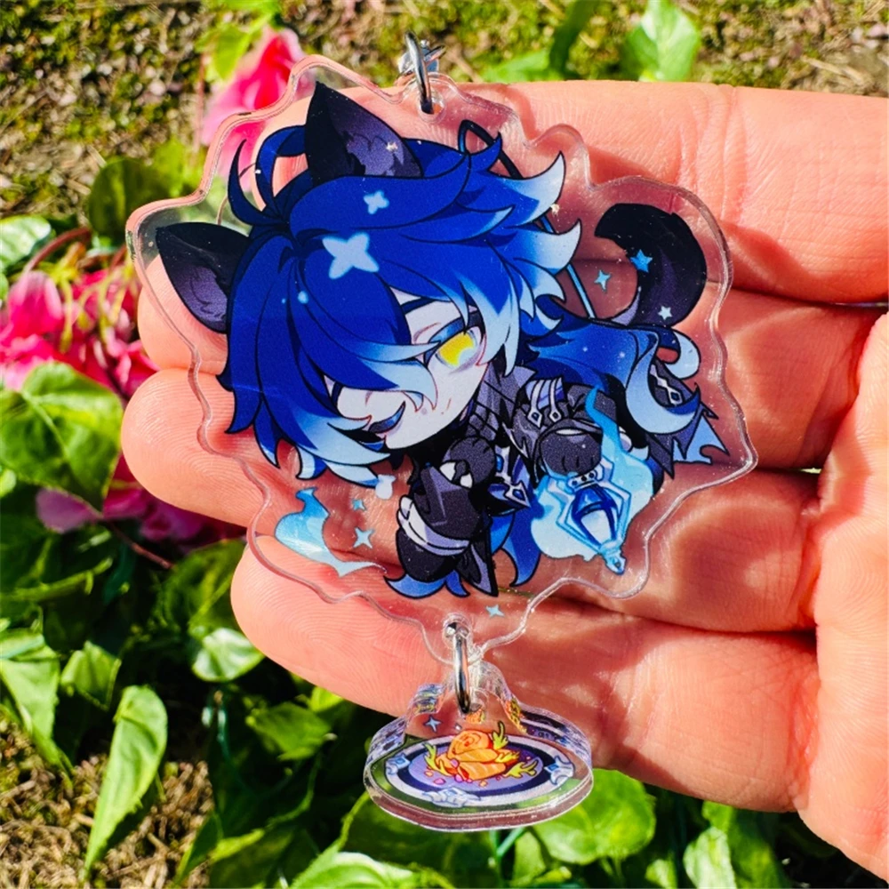 Game Aino Flins Lauma Nefer Ineffa Cosplay Kostüm Acryl Schlüsselanhänger Abzeichen Schlüsselanhänger Zubehör Anhänger Requisite