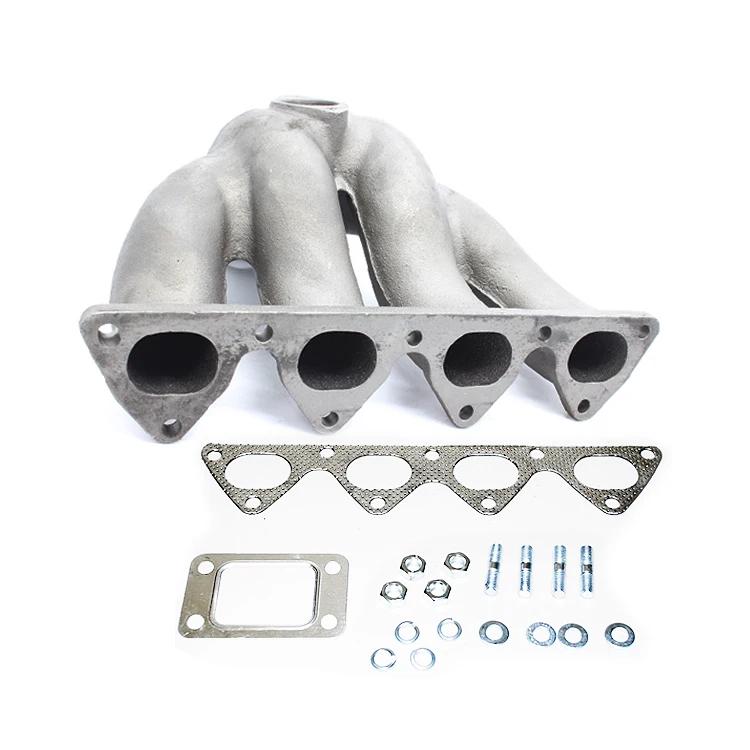 

For Honda Civi*c 88-00 EG EK EF D15 D16 TOP MOUNT T3/T4 TURBO CAST IRON EXHAUST MANIFOLD