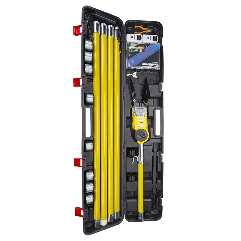 New Automatic Optical Cable Attaching Machine Binding Machine Cable Binding Machine Hanger Overhead Wire Erection Artifact
