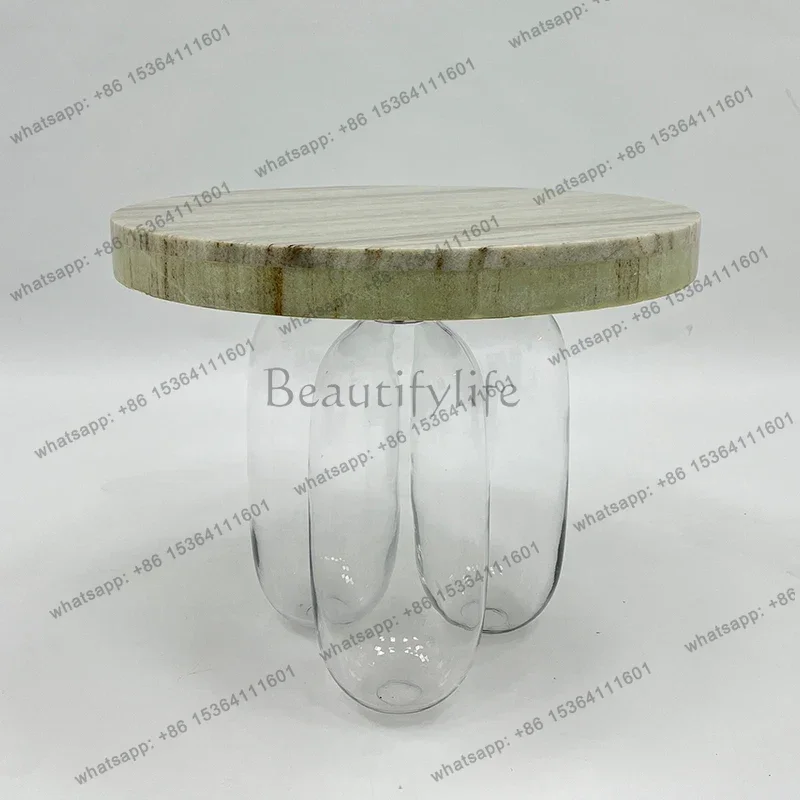 PG NEW Modern modern minimalist designer creative anti-gravity household side few villa model room coffee table