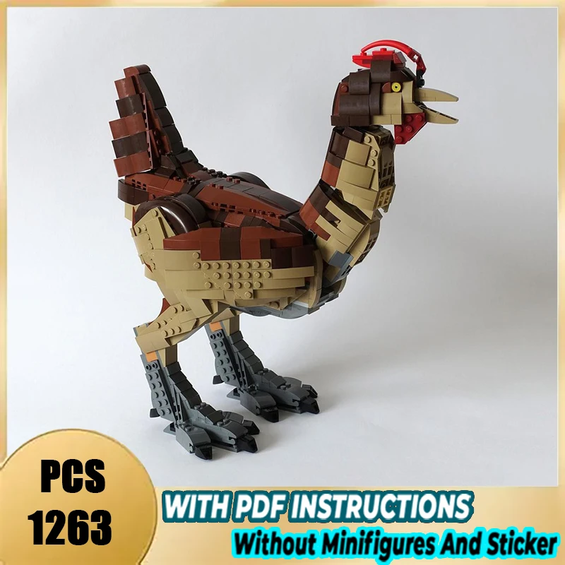

Exquisite brand new MOC building blocks A big rooster technical modules bricks model gift Christmas toy DIY assembly set