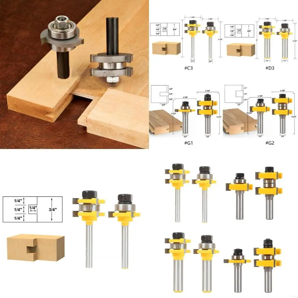 

M7DA Профессиональная фреза для фрезерования шпунтов и канавок для рельсов и стоек шейкеров