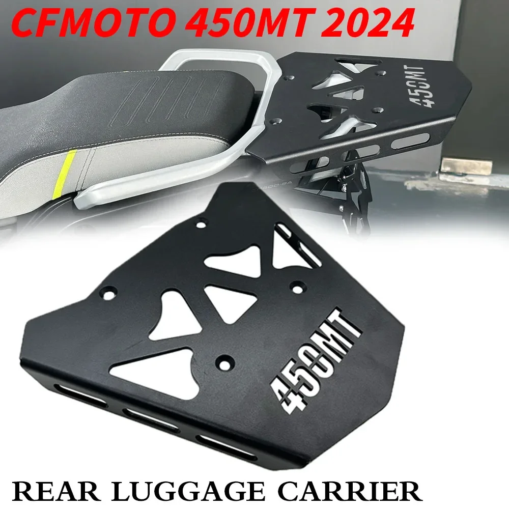 

New For 450MT 2024 Rear Luggage Carrier Rack Motorcycle Cargo Rack Storage Tail Box Support Shelf Bracket