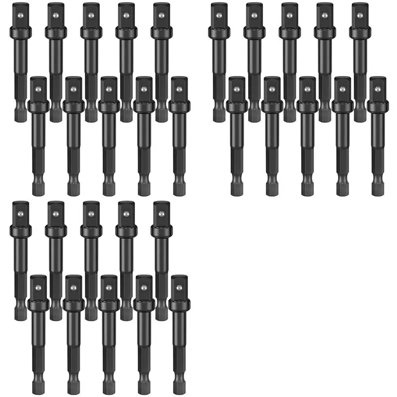 

Адаптеры для ударных инструментов ABBN-3/8, набор из 30 штук, адаптеры для гнезд 3/8 дюйма, комплект адаптеров для гнезд 1/4 дюйма на 3/8 дюйма для ударных гайковертов, для авторемонта и домашнего использования