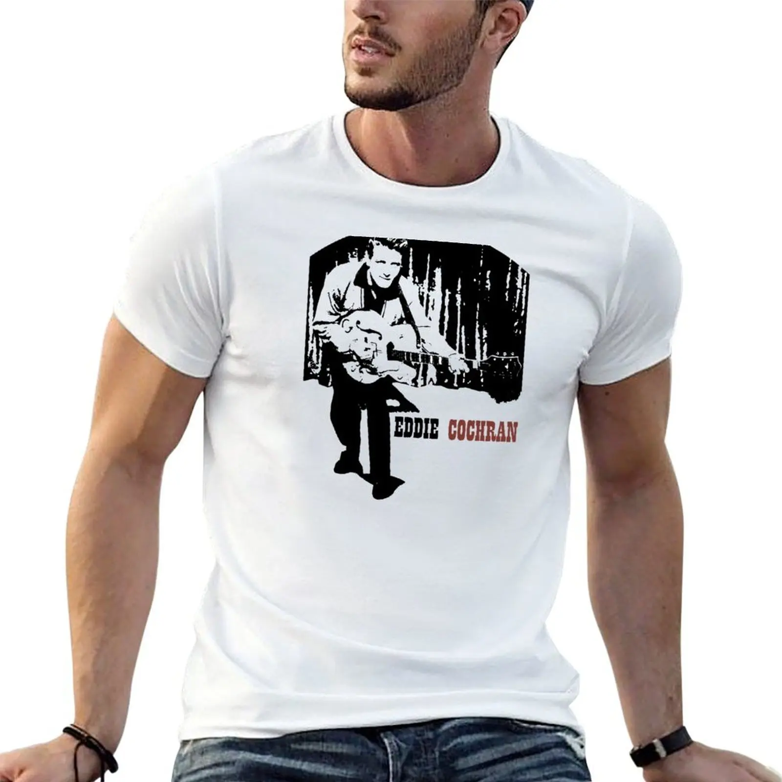 

Eddie Cochran T-Shirt t shirts designer t shirts for man pack cotton T-Shirt