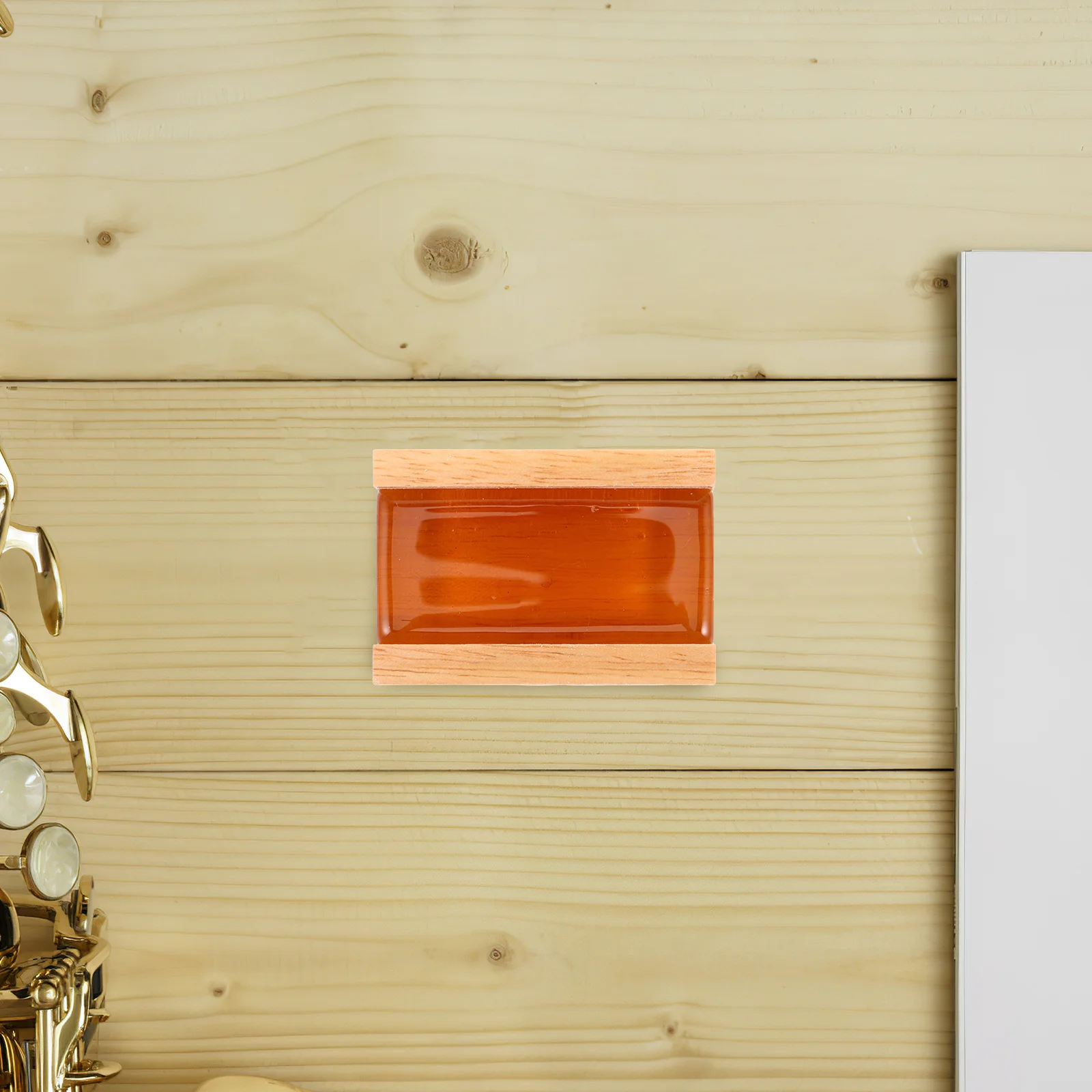 Colophina Natural para violín, Viola, violonchelo Erhu en caja de madera, accesorios para instrumentos de cuerda, colofonia ligera para arcos