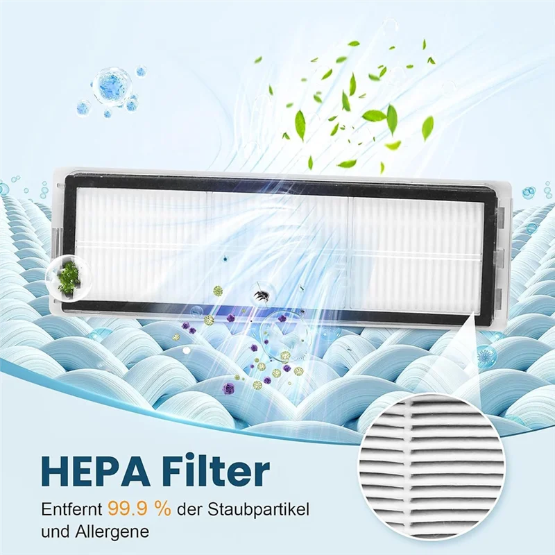 A85I-29PCS Accessories Kit For Dreame D10 Plus Gen 2/RLD32GD Vacuum Attachment Main Side Brush Filter Dust Bag Mop Cloth