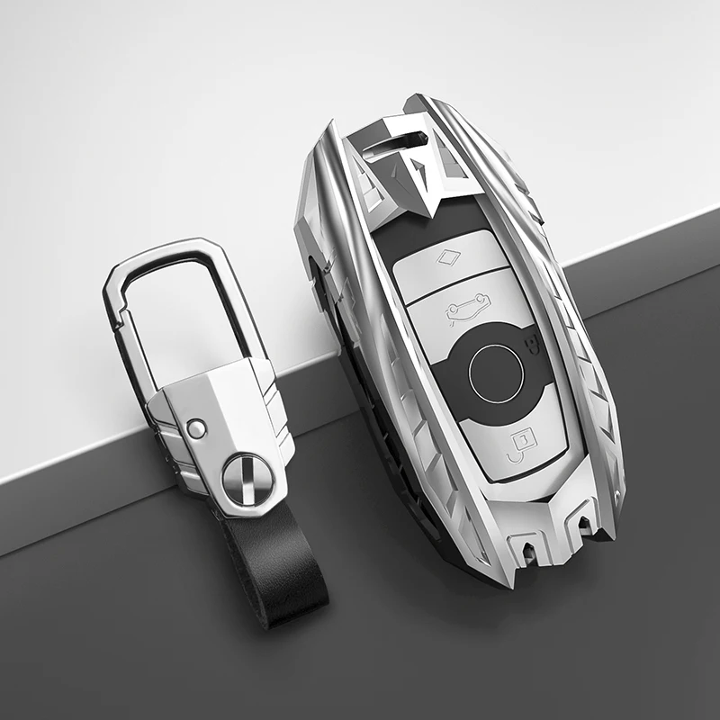 

Metal Car Key Case Cover for BMW 520 F10 F30 F18 118i 320i 1 3 5 7 Series X3 F25 X4 M3 M5 Keychain Bag Shell Accessories Holder