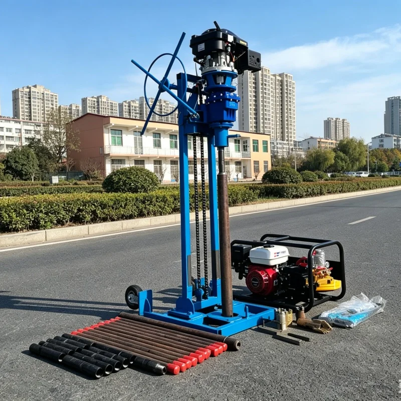 Customized Industry Top1 Water Well Drilling Rig,Bestselling Water Well Boring Machine, Reinforced Small Water Well Drilling Rig view 5