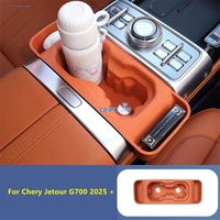 Car Styling Center Console Central Storage Box Water Cup Holder Pad Organize Tray Cover Accessories For Chery Jetour G700 2025 +