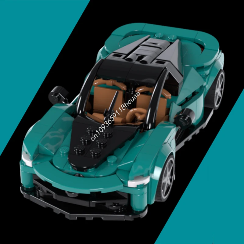 

331pcs MOC Zenvo Aurora City Champions Super Car Building Blocks STEAM Learning Hands-on ability up Logical Christmas toy Gift