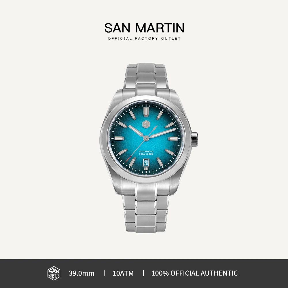 

San Martin New 36mm Men Watch Miyota 9015 Chinese Original Design JianZhan Gada Mechanical Watches Waterproof Luminous SN0144