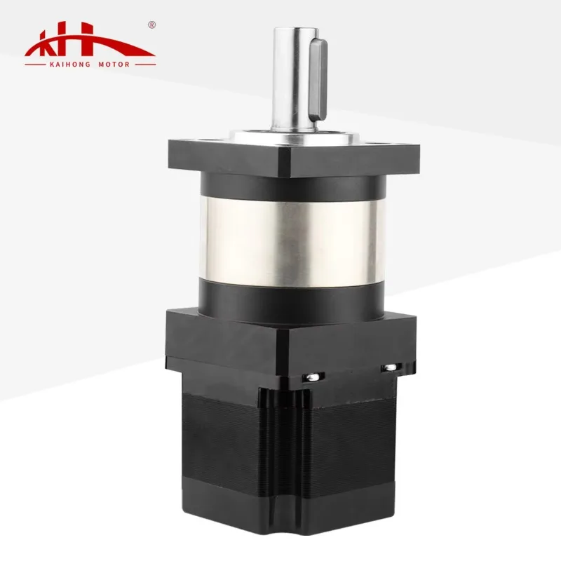 57x57x56mm High Precision 2 Phase 1.8 Nema 23 Hybrid Stepper Motor Planetary Gearbox 5:1 10:1 Ratio DC 36V CE ROHS