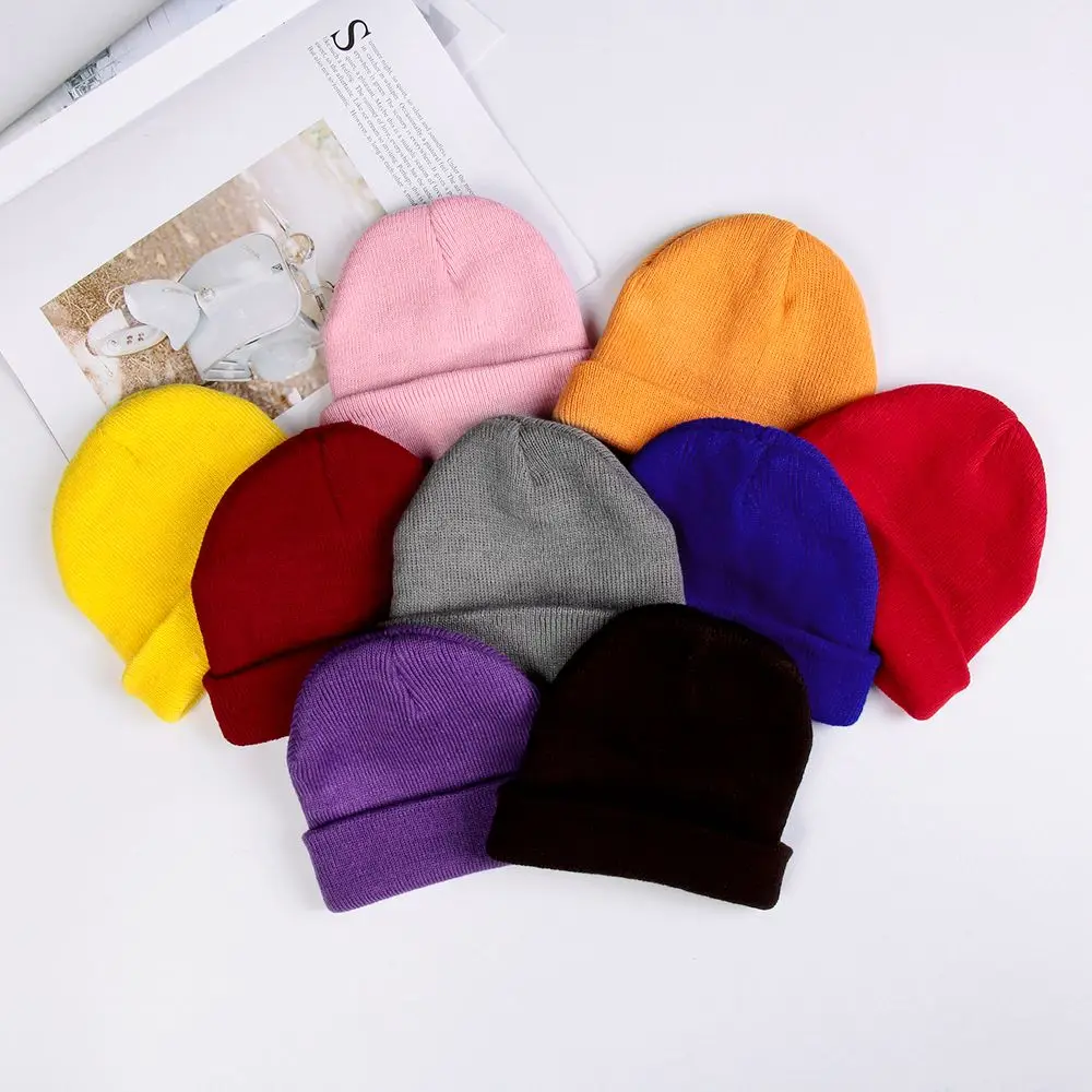 

Fashion New Unisex Kids Boy Girl Beanie Cap Baby Hat Winter Warm Knitted Crochet Hat