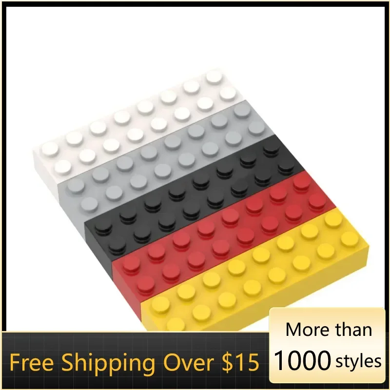 10PCS High-Tech Assemble Particle 93888 3007 2x8 Bricks Building Blocks Replaceable Part Toys Children Gifts