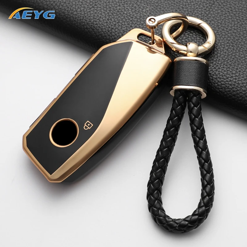 AEYG Car Remote Key Case Cover For BMW G07 X7 LCI U11 X1 G70 7 Series 740i G09 XM F98 X4M G18 X5 G81 M3 I20 IX Shell Fob