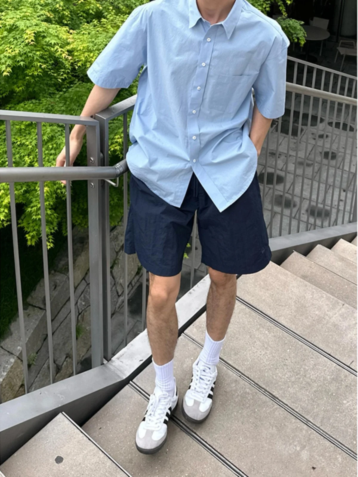 

Мужские баскетбольные шорты Qui Dry Loose, летние, модные, молодежные, для активного отдыха, длиной до колена, для походов и альпинизма