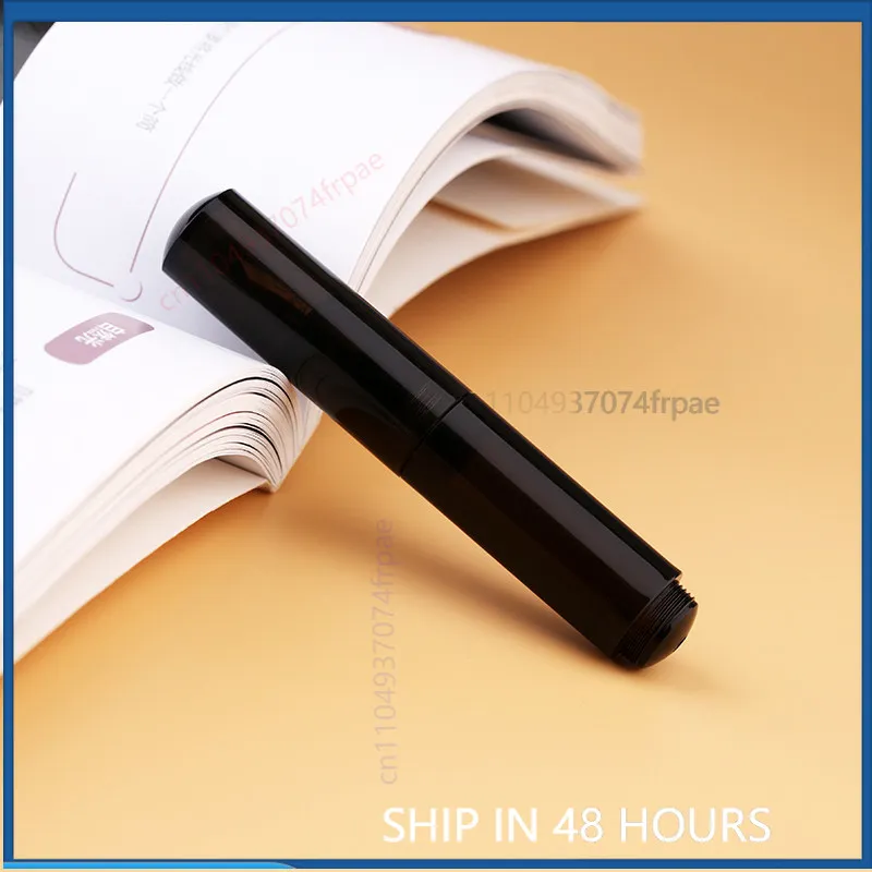 For MAJOHN Wancai Portable Mini Resin Short Fountain Pen Iridium Nib Color Ink Student Practice Writing Pen（3pcs）