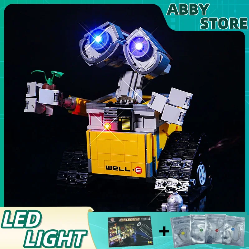 

Комплект светодиодных фонарей своими руками для робота LEGO 21303 WALL-E (только светодиодный светильник, без модели блоков)