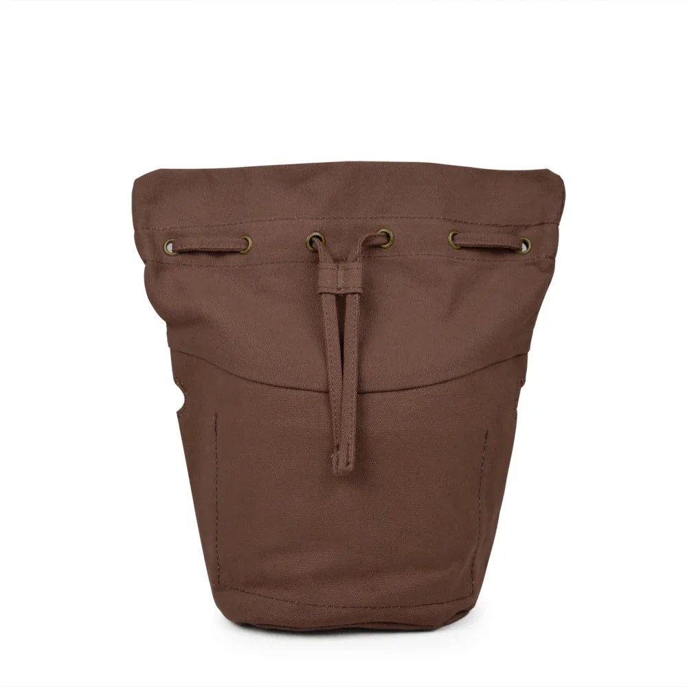 Tanqu New Pure Color Drawstring with Buckle Canvas Fabric Inner Pocket Lining for Obasket Obag Handbag Insert for O Basket O Bag