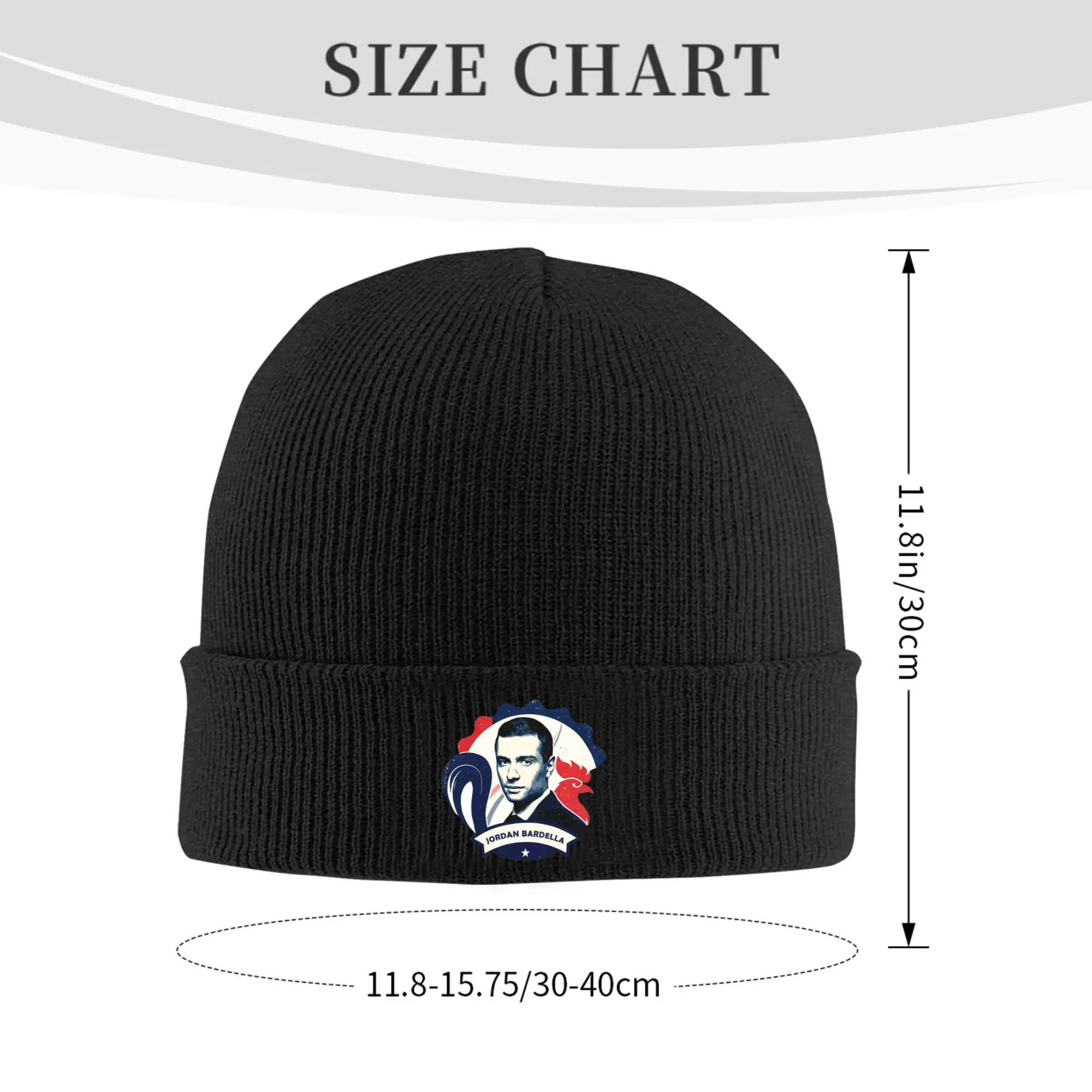 2027 Bardella Collection President Election France Winter Skullies Beanies Hat Warm Autumn Knitted Hat Bonnet Cap for Women Men
