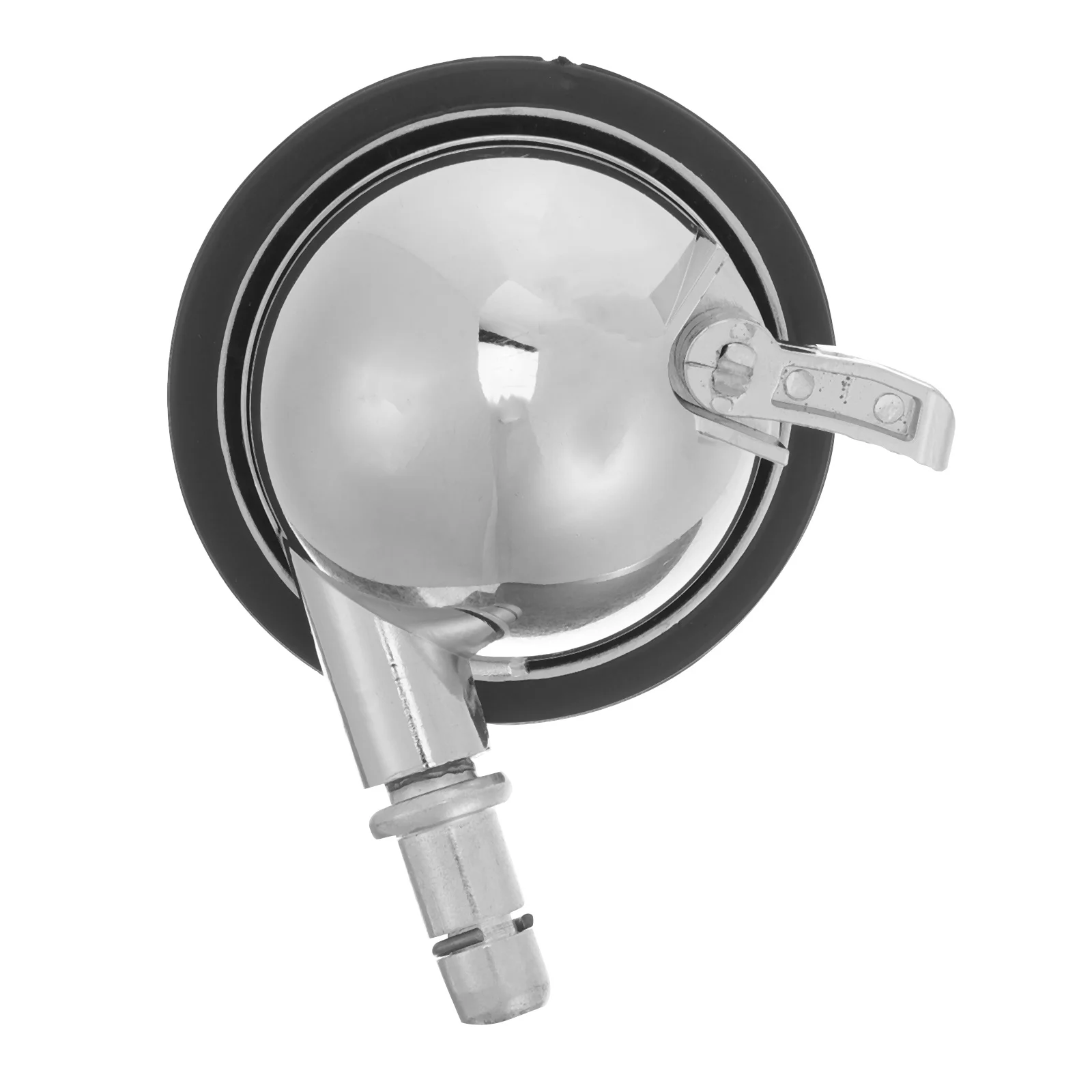 

Compact Zinc Alloy Caster Wheels Easy to Install Remove Sturdy Material Mute Movement Barber Furniture Office Chair Wheels