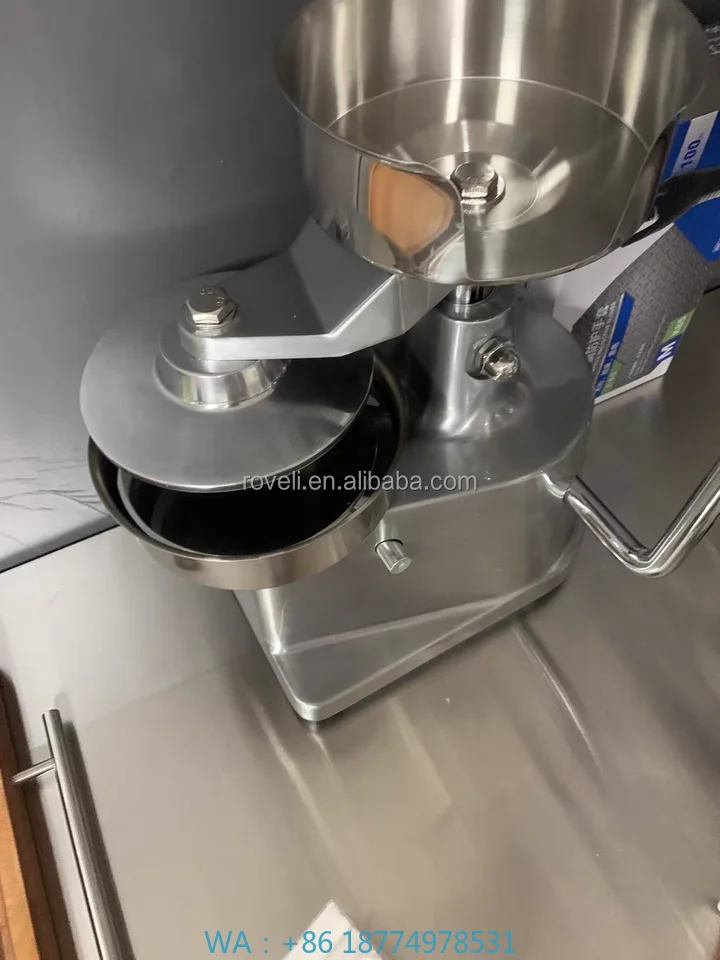Commercial 6‑Inch 150mm Manual Hamburger Patty Press for Restaurant & Hotel Burger Patty Making