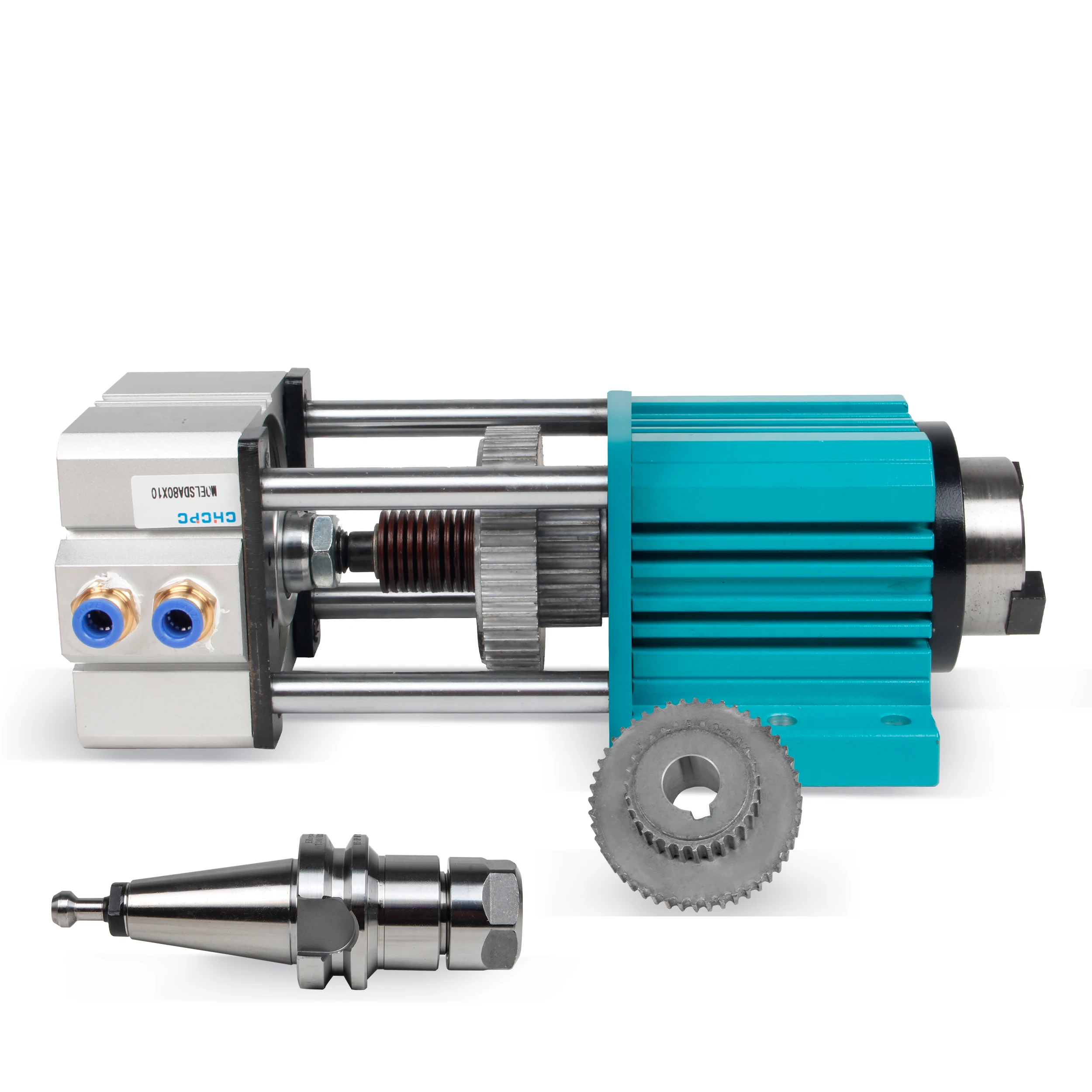 Changing Spindle for Engraving Drilling Metal No Power BT30 Unpowered Spindle Semi Automatic Tool