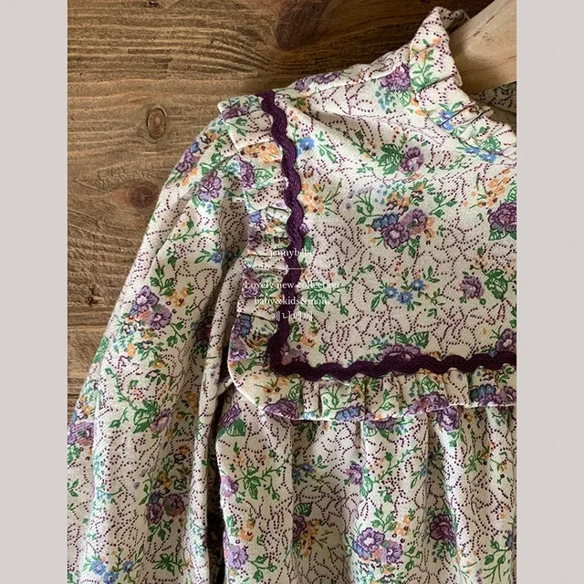 Baby Girl Jumpsuits Spring Clothes Vintage Stylish Floral Ruffles Long Sleeve Baby Bodysuit for Infants Rompers Children Clothes 5 Baby Girl Jumpsuits Spring Clothes Vintage Stylish Floral Ruffles Long Sleeve Baby Bodysuit for Infants Rompers Children Clothes 5