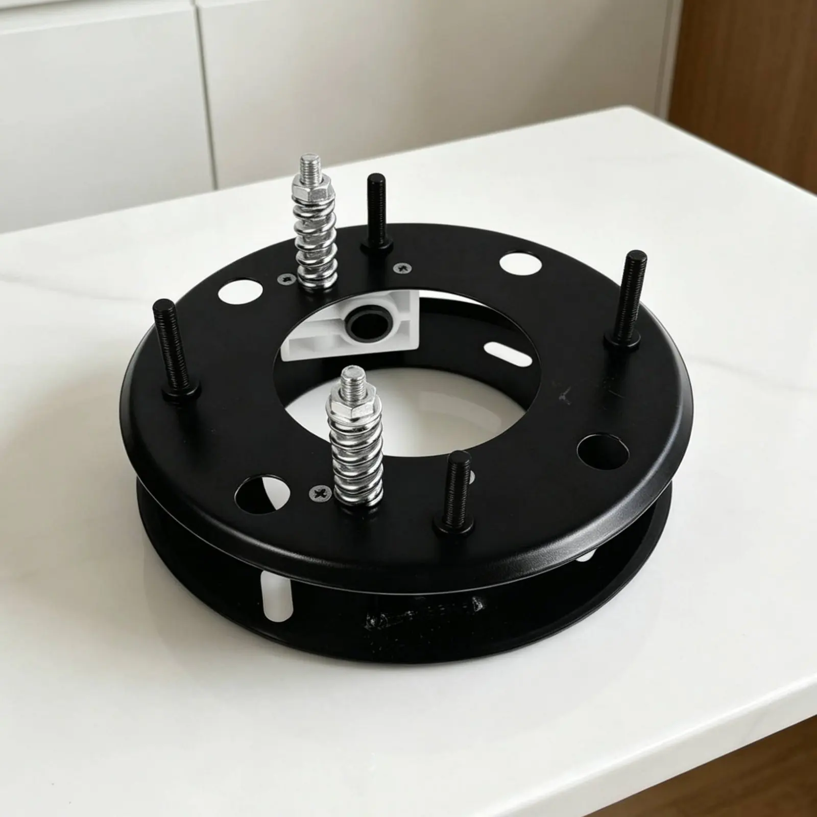 

Shampoo Chair Sink Connector Pivoting Function Shampoo Bowl Tilting Mechanism Salon Sink Mounting Bracket for Barbers