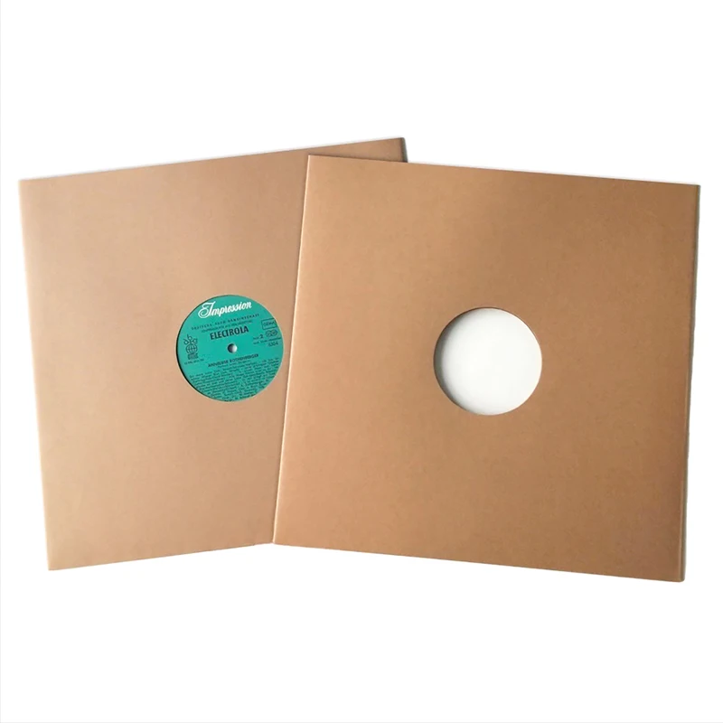 10pcs Record Protective Sleeves 12 inch LP Vinyl Record Inner Sleeves Anti Static Album Inner Covers Storage Bag Album Protector