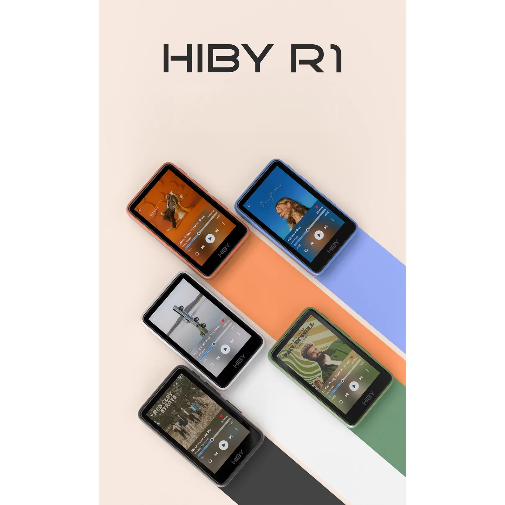 Audio Music Web - 100% オリジナル HiBy R1 HiFi ミュージックプレーヤー