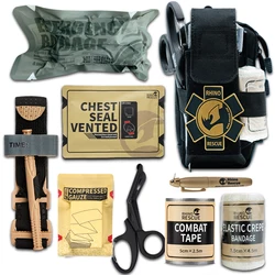 Rhino Rescue Ifak Pouch EDC Pouch Bag Combat First Aid Trauma Tactical Kit Bag Ifak Designed To Treat Gun Shot Wounds