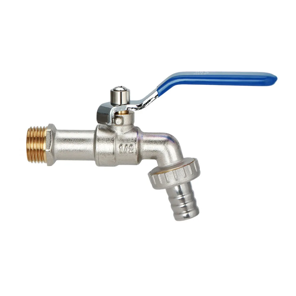 Garden Hose Valve Replacement Single Outlet with Antifreeze Feature Compatible with 1/2 and 3/4 Inch Hose for Irrigation Systems
