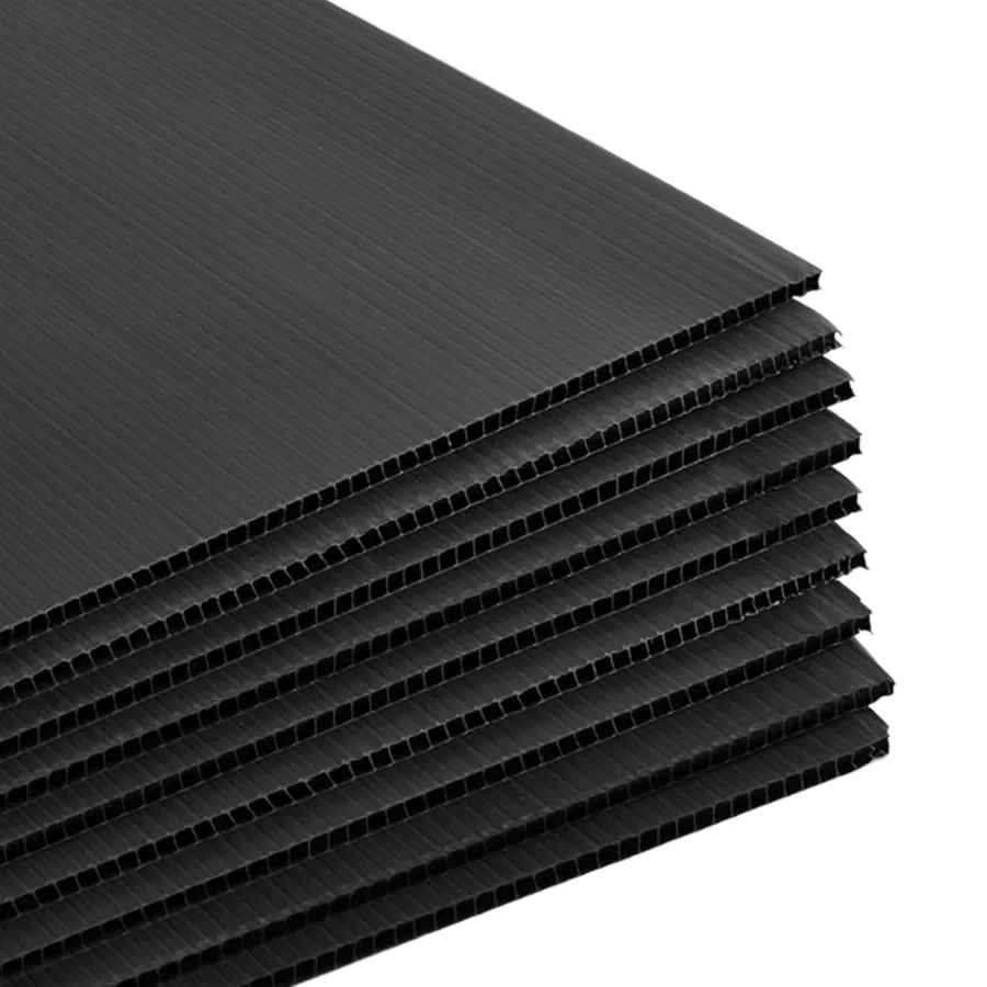 3 pezzi 24 x 36 pollici foglio di plastica ondulata cartello corrugato spessore 4 mm fogli di bordo bianco impermeabili ideali per garage