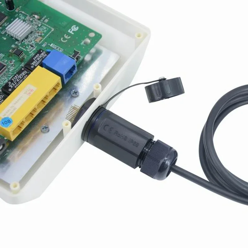 Câble étanche HDMI 2.0, connecteur d'aviation 4K 2160P 20 broches, adaptateur de Module double passage HDMI, prise de Transmission de Signal vidéo