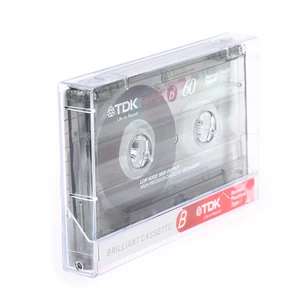 High quality standard cassette, white tape player, empty 60 minutes magnetic audio tape, speech music recording recording 8 Main Sales Cassette Ribbon - №4