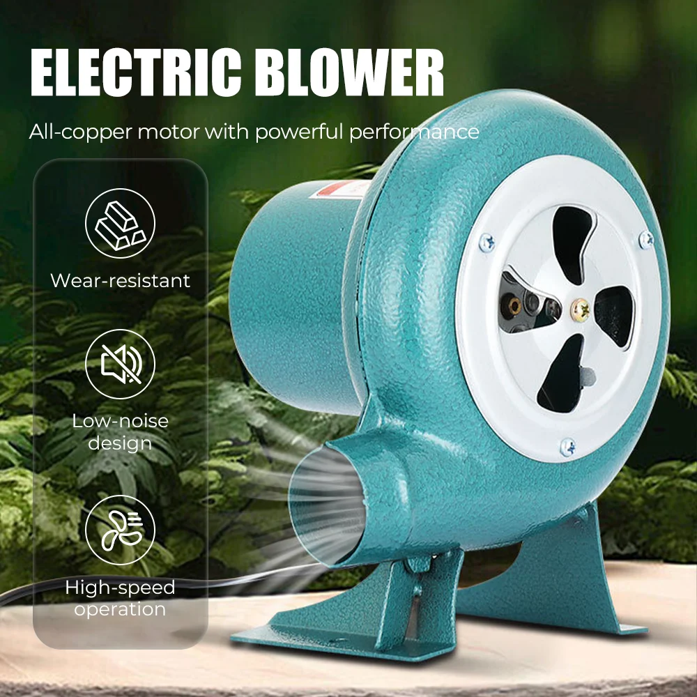 

Вентилятор для барбекю 30Вт/40Вт/60Вт/80Вт/100Вт, металлический вентилятор с регулируемой скоростью, для кемпинга, печей и приготовления пищи