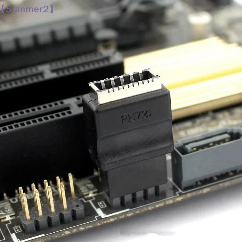 Motherboard USB 2.0 9-Pin To T - Male Female Header Pin 评论和价格