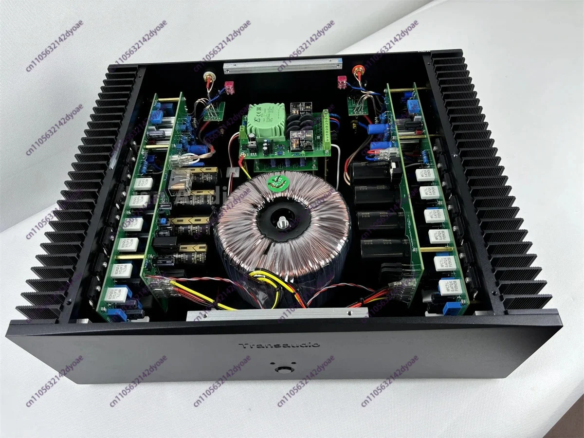 TransAudio High End MASTER FM801 Post Amplifier MJL4281 2N3440/5416 /250W/8Ω 500W/4Ω With Single Ended+Balanced 2Way Input