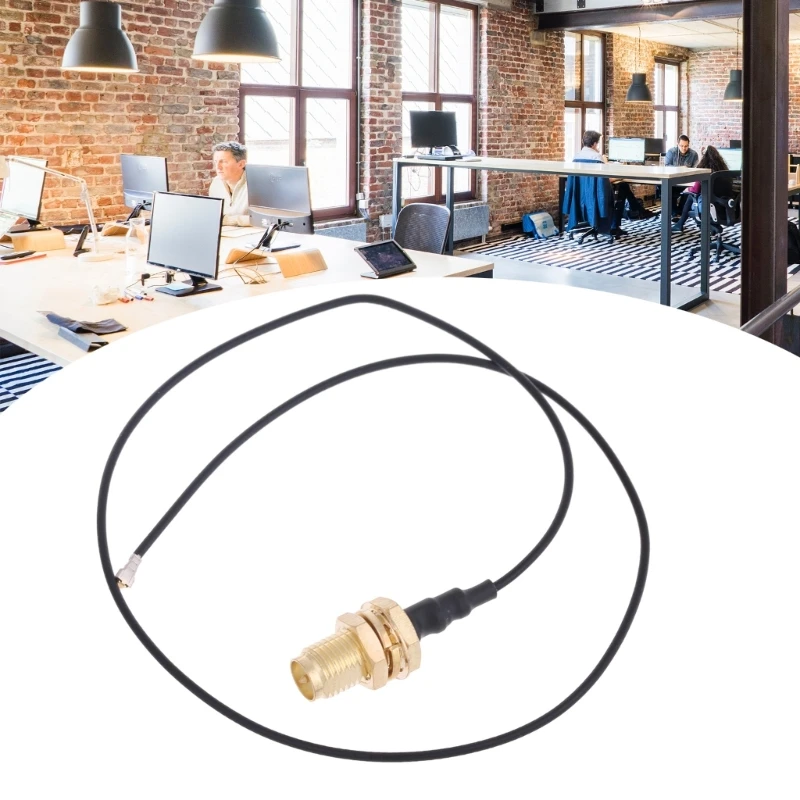 32 cm/12,6 pollici IPEX4 MHF4 a RPSMA 0,81 mm RFPigtail Cavo Antenna per scheda WiFi M.2 AX210 AX200 9260NGW 8260NGW 8265NGW