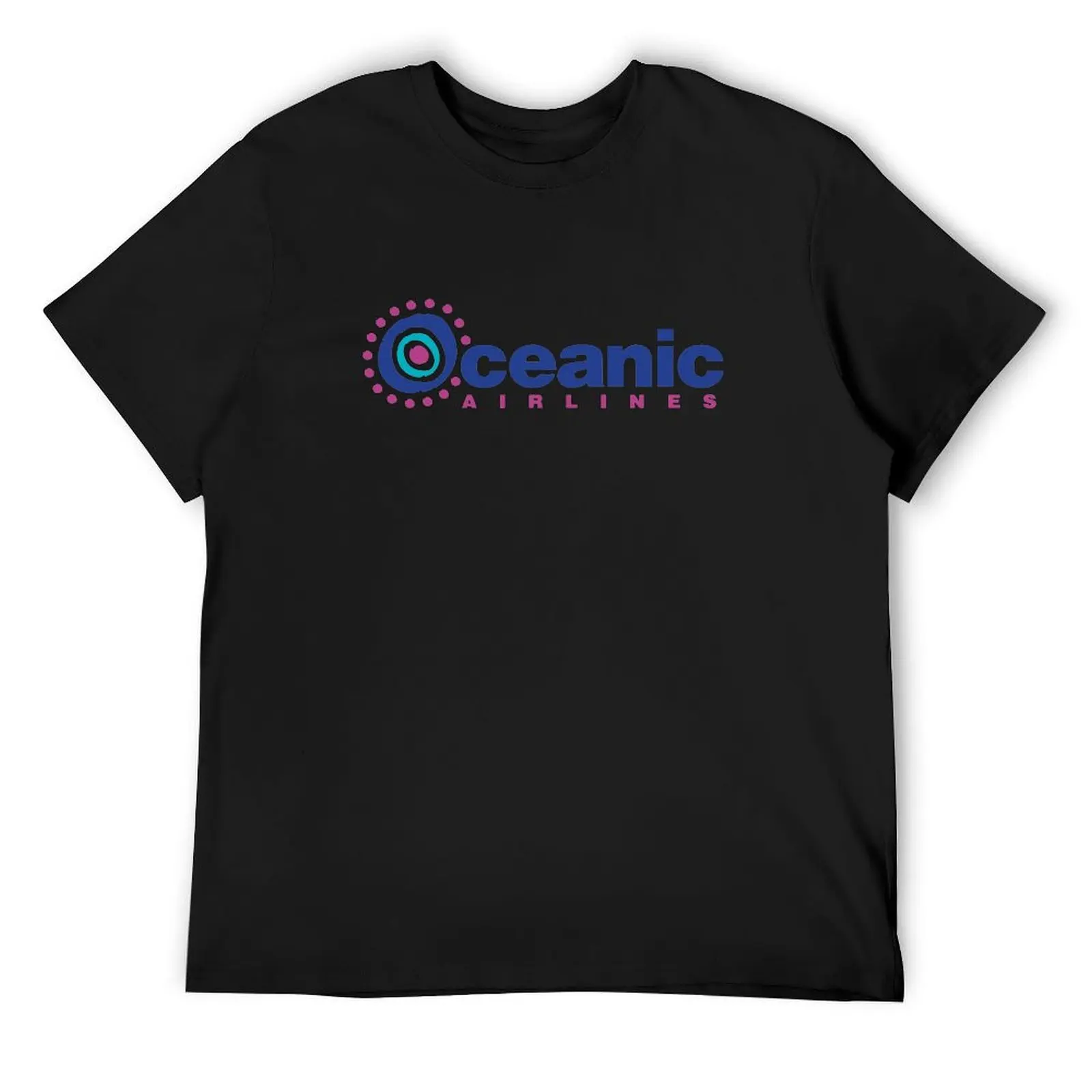 

Oceanic Airlines - vintage LOST logo T-Shirt Luxury man blue archive sports fans summer clothes men workout shirt