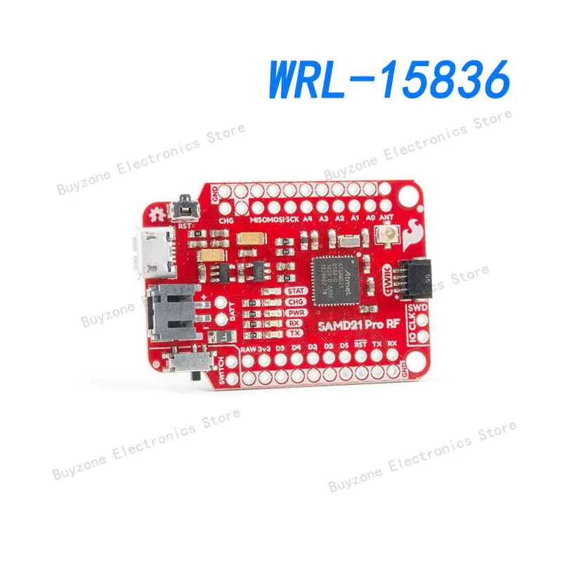 

WRL-15836 Development Boards & Kits - Wireless Pro RF - LoRa, 915MHz (SAMD21)