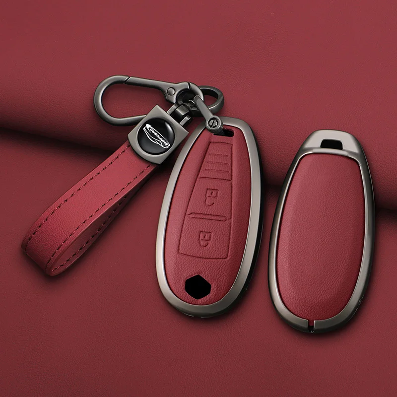 Zink-legierung Auto Fernbedienung Schlüssel Fall Shell Cover Fob Für Suzuki Vitara Swift Ignis Kizashi SX4 Baleno Ertiga Samurai S-kreuz Accessori – Detail 11