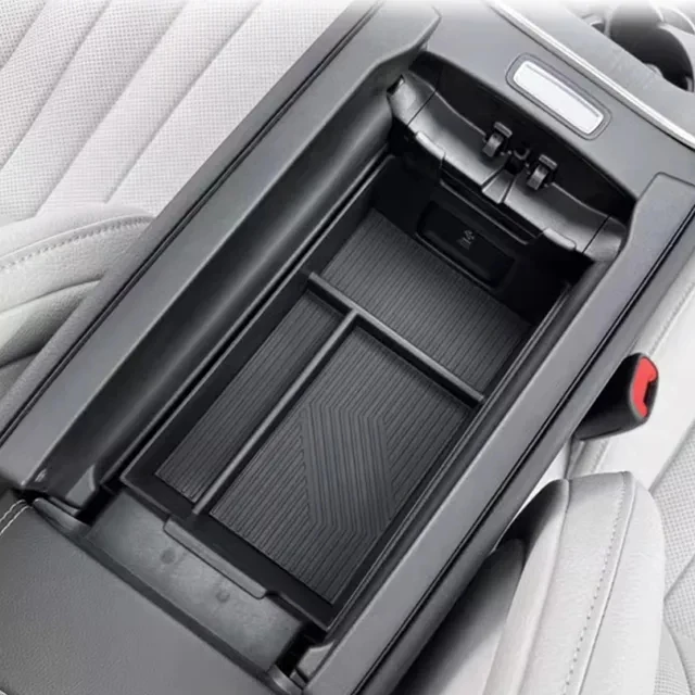 Car Center Console Sundries Tray Armrest Storage Box Organizer Box For Mercedes Benz E Class W214 V214 E200 E260 E300 2024