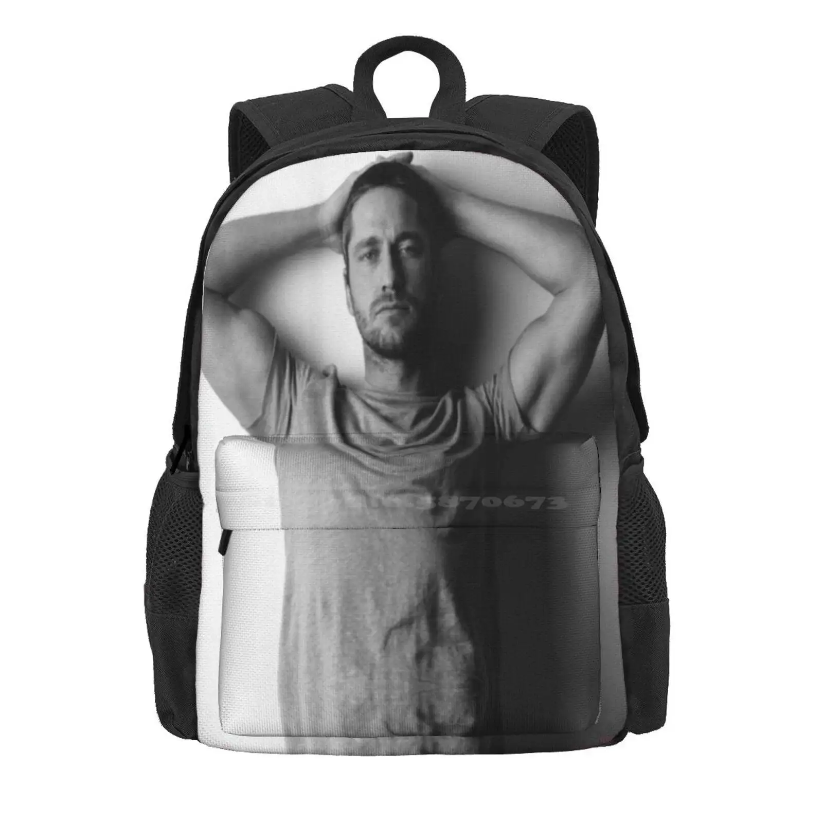 Gerard Butler Hot Sale Schoolbag Backpack Fashion Bags Gerard Butler Actor Celebrity Movie Hot