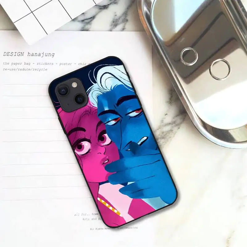 Lore olympus Phone Case For iPhone 11 12 Mini 13 Pro XS Max X 8 7 6s Plus 5 SE XR Shell