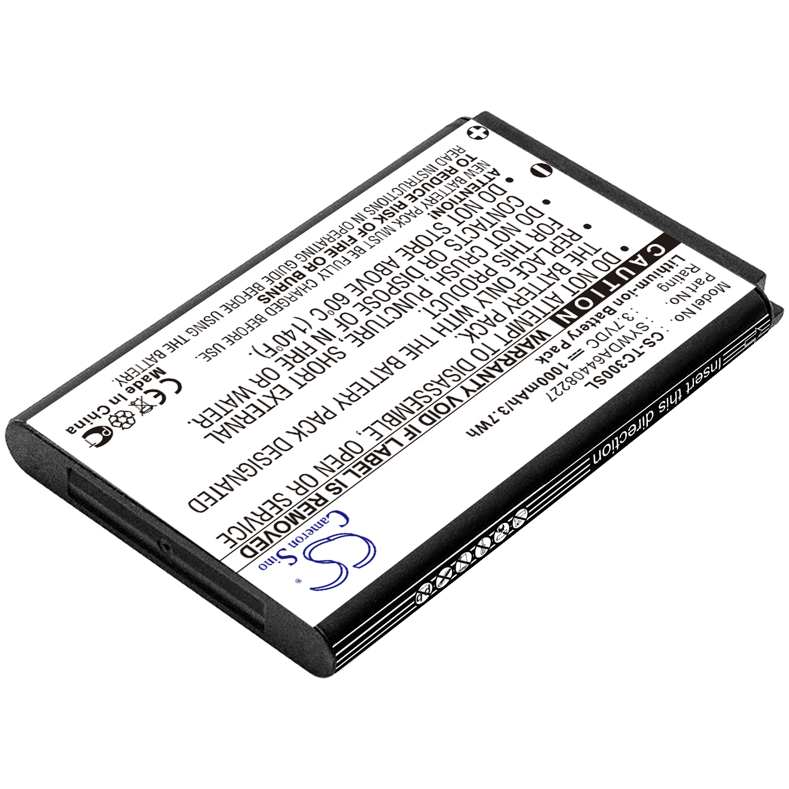 PDA-Batería de bolsillo para PC, pila de 1100mAh para t-com SYWDA64408227 TC300 Arcor Pirelli Twintel DP-L10