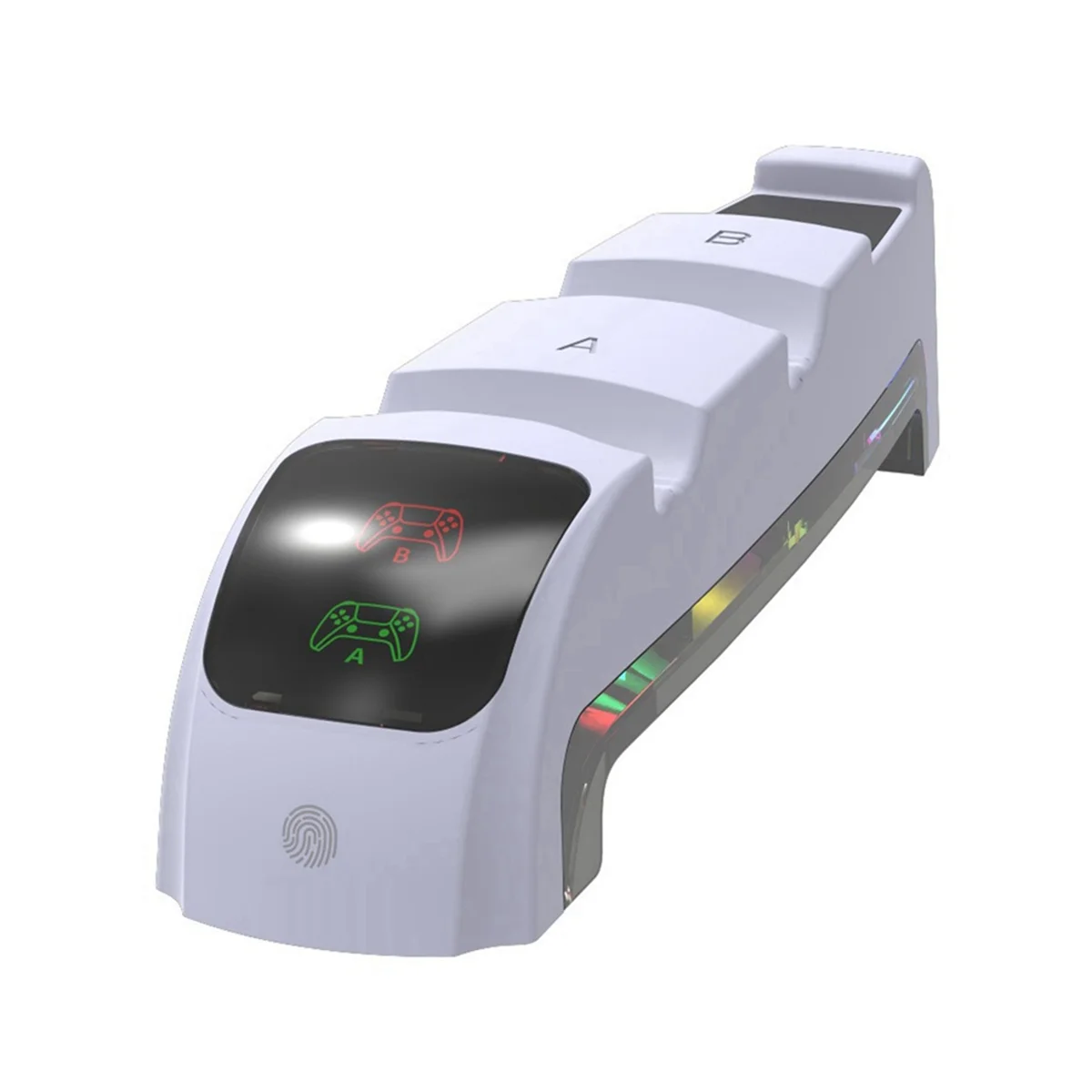 Hot! Suitable for PS5 Game Controller Charger with RGB Lighting Controller Charger Headset Holder Fast Charging Holder